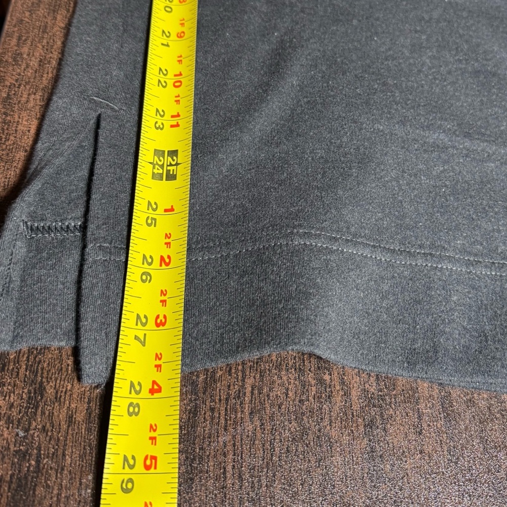 Pact Organic Cotton Ankle Wide Leg Sweatpants Charcoal Barrel Size L Lounge - Picture 9 of 9